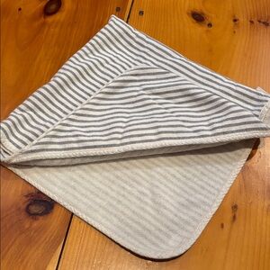 FRAMSOHN Austria Baby Organic Stripe Hooded Bath Towel
